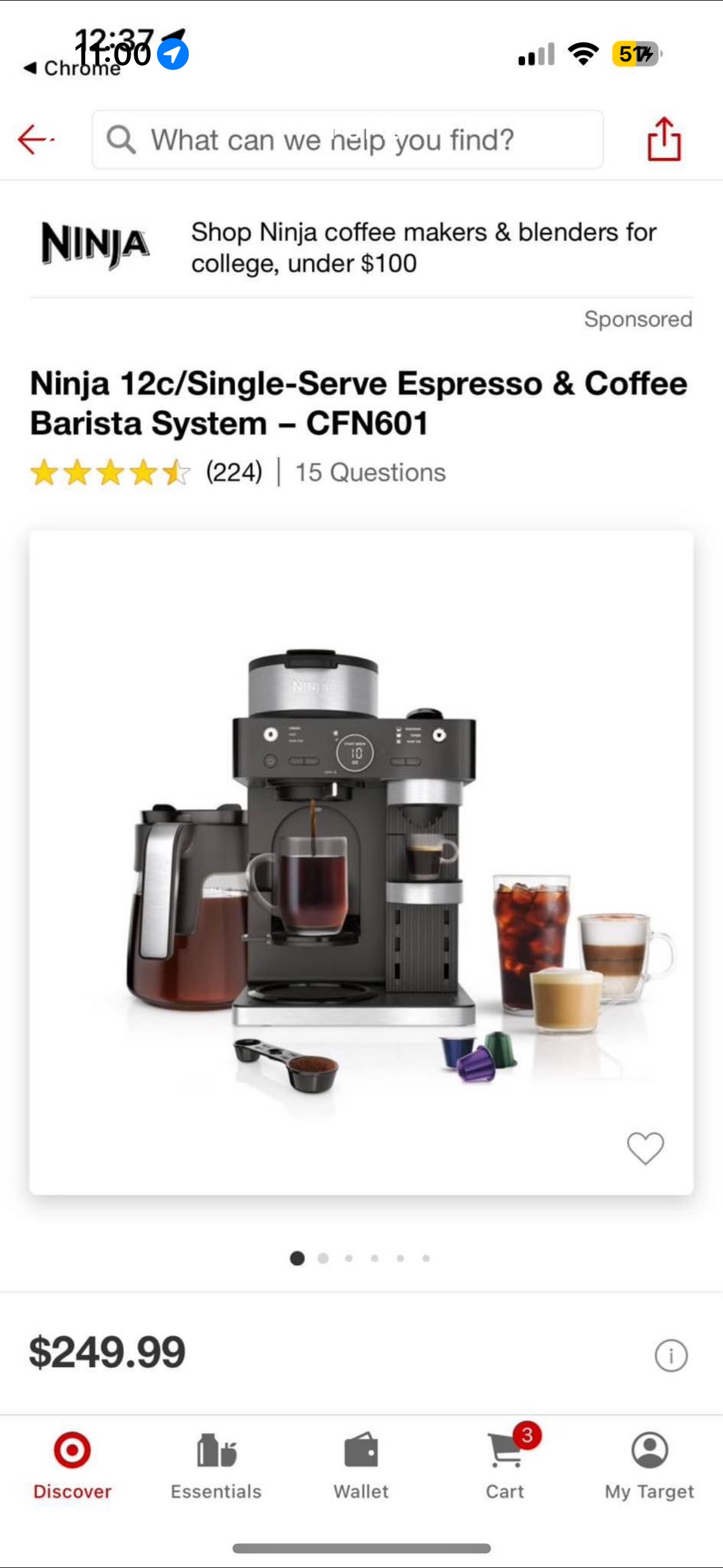 Ninja Dual Brew Nespresso & Coffee Maker System - photo 2