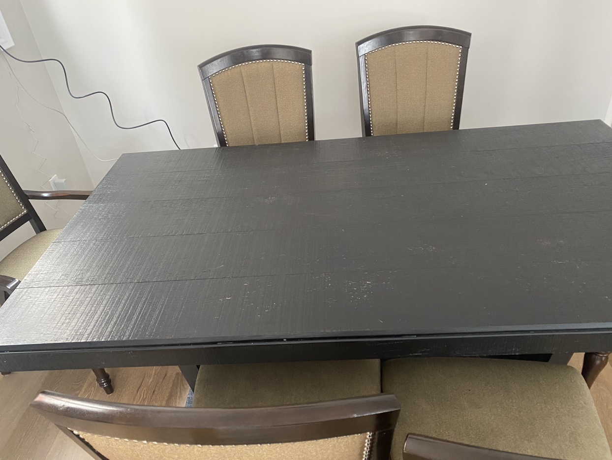 Dining Table and 6Chairs