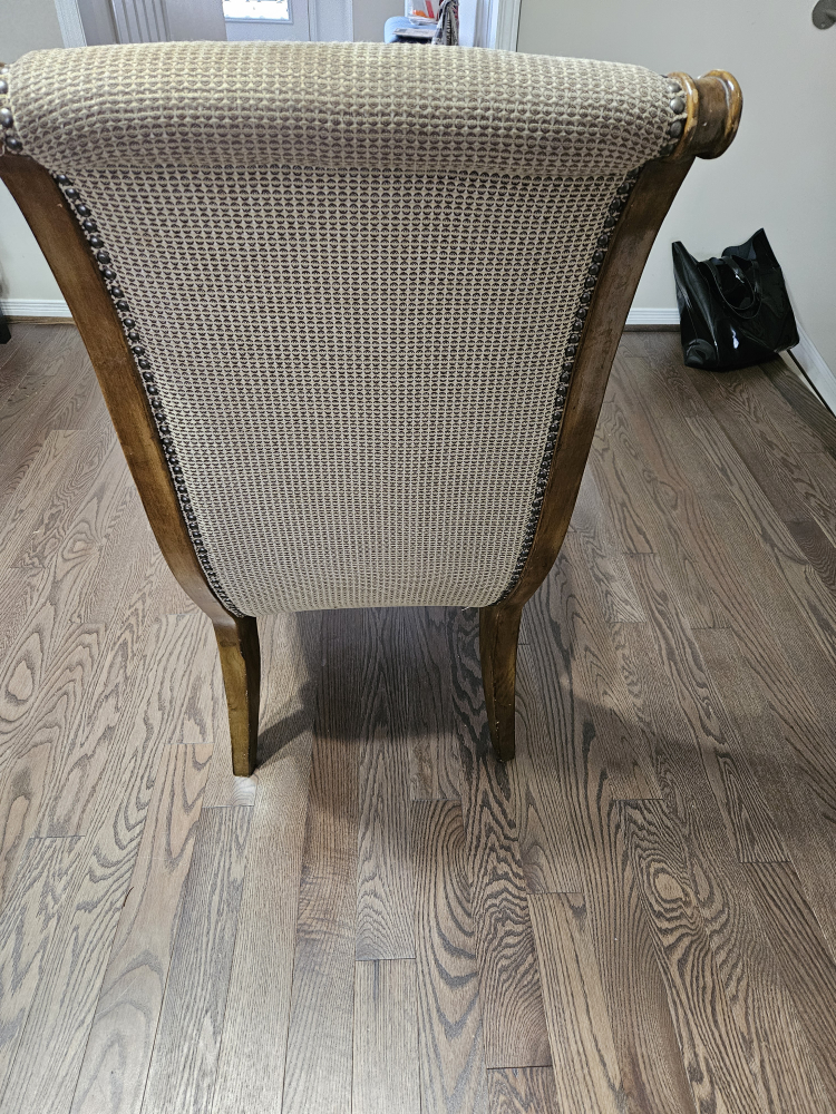 4 Solid wood heavy Dining Table Chairs image indicator(3)