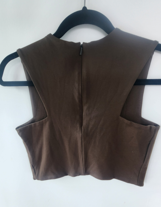 Aritzia Green Crop Top image indicator(2)