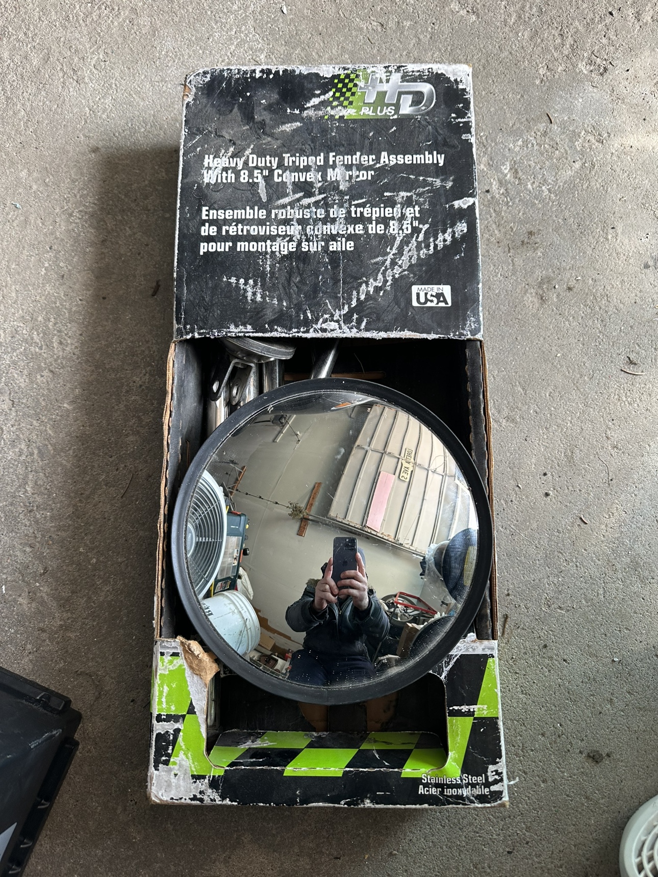 HD Plus Heavy Duty Triped Fender Assembly with 8.5"