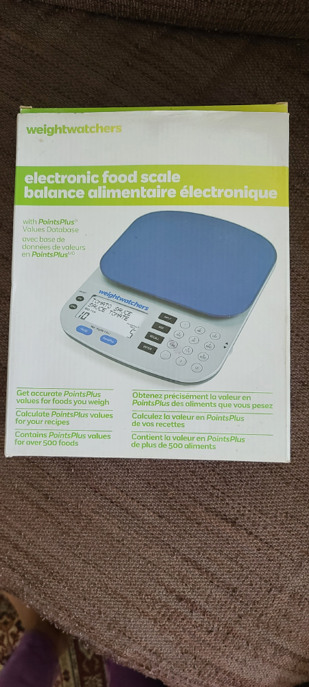 Weight Watchers Food Scale w PointPlus Values Database - photo 2