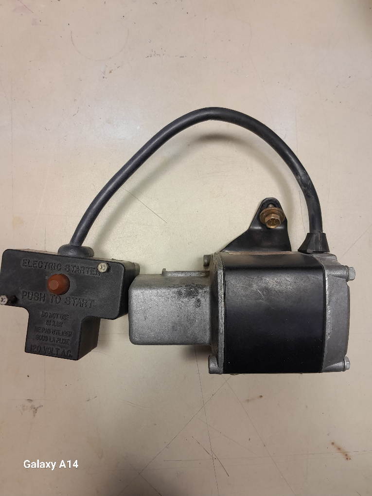 Tecumesh electric starter for snow blower - photo 2