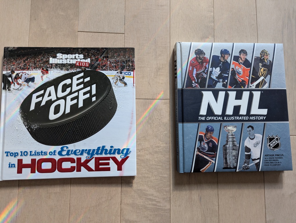 NHL hockey books