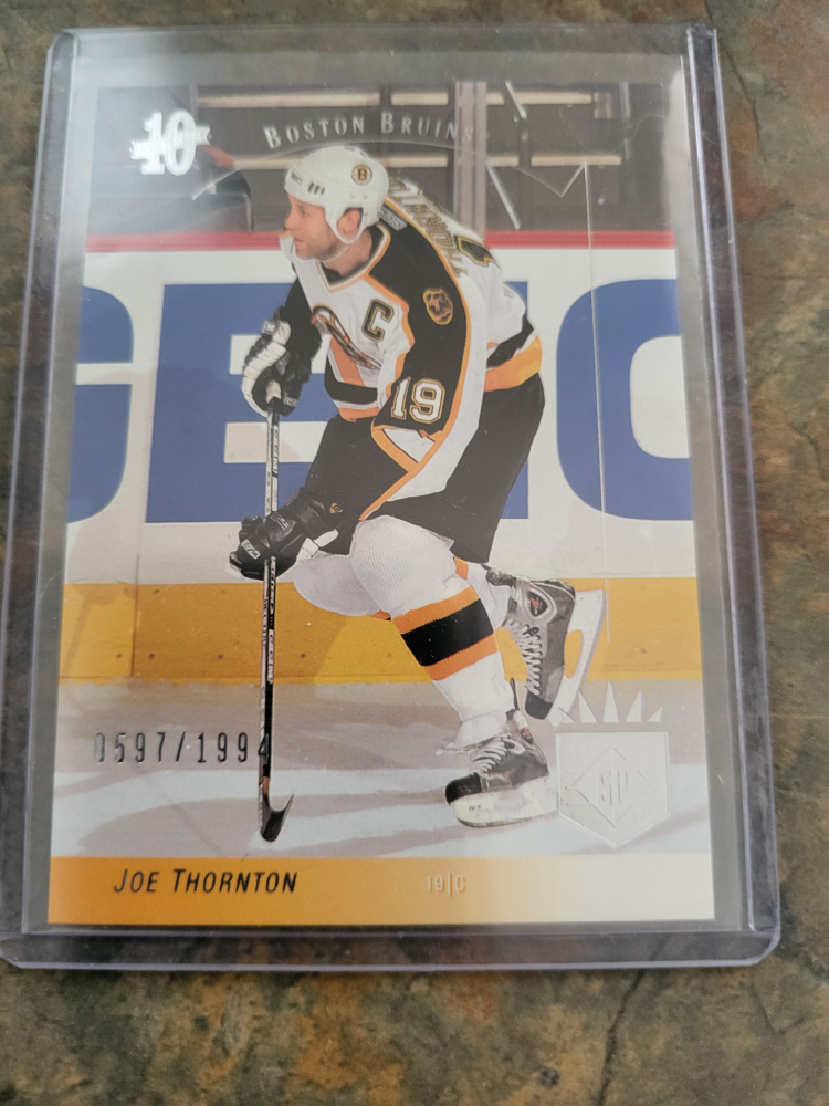 Joe Thornton SP12 Hockey Card.597of 1994.