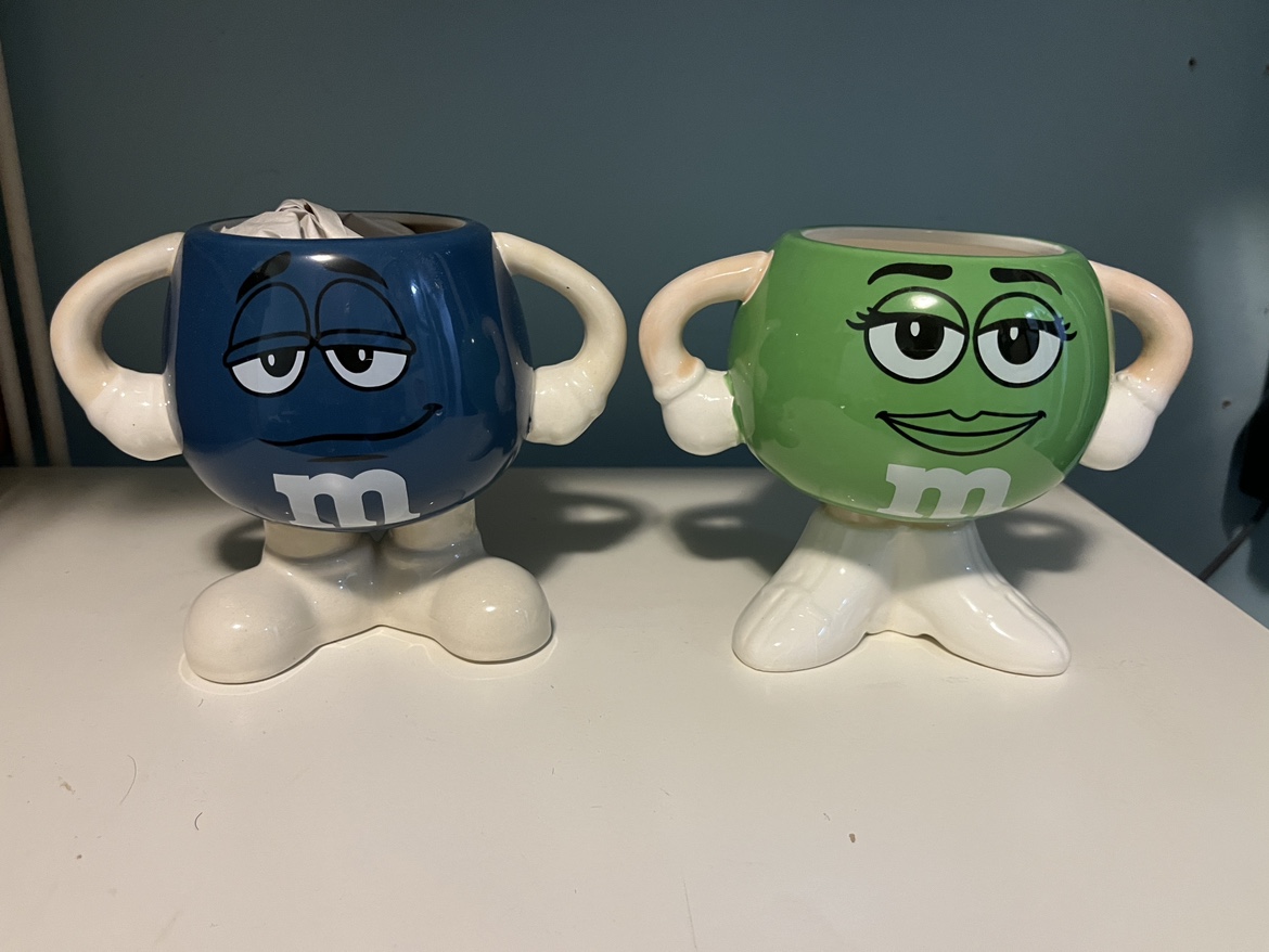 2 M&M Ceramic Mugs thumbnail