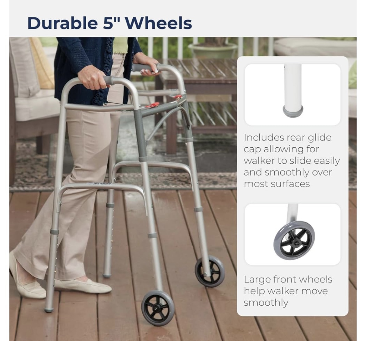 Aluminum walker image indicator(2)