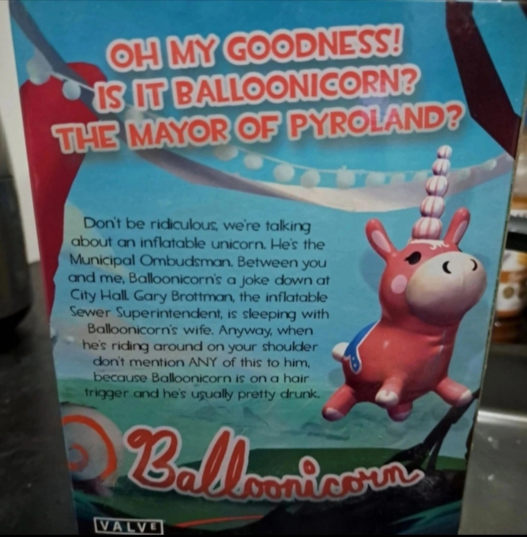 Team Fortress 2 Balloonicorn 6 inch vinyl figure image indicator(4)