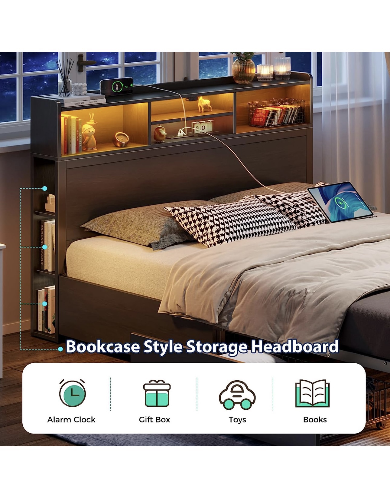 Queen size bedframe - photo 3