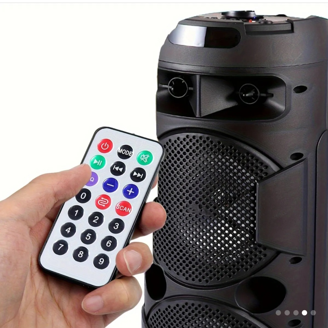 Portable Bluetooth Karokee Speaker with Microphone image indicator(5)
