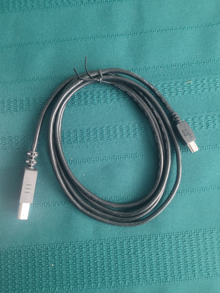 USB Mini A to Standard B Camera Printer Cable 8121-0807