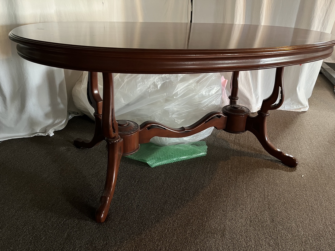 🥕Oval Dining Table with 6 chairs 🧡 - photo 2