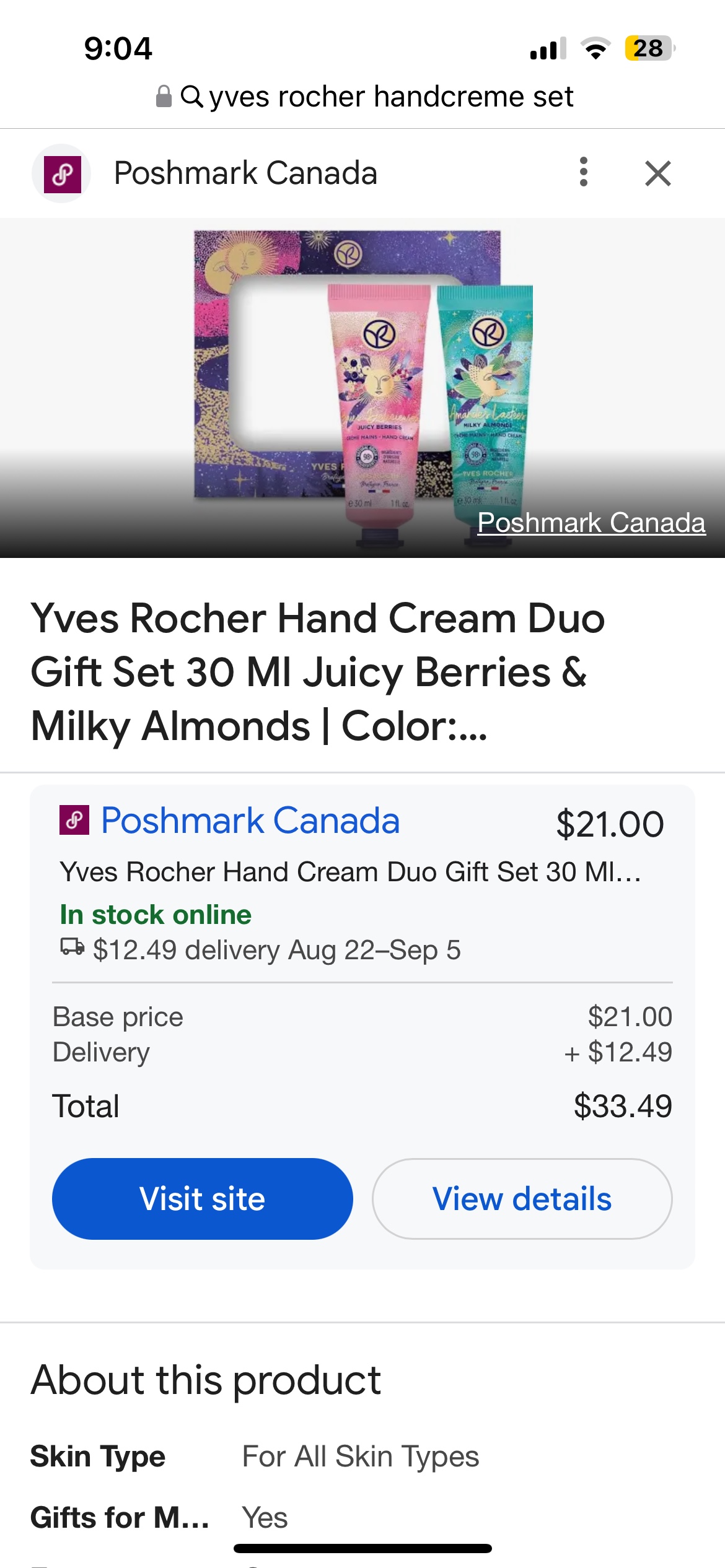 Yves Rocher Hand Cream Duo Gift Set - photo 5