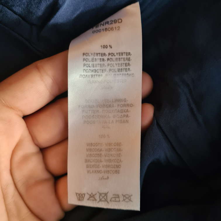 Summer - Blue strapless dress from NafNaf image indicator(6)