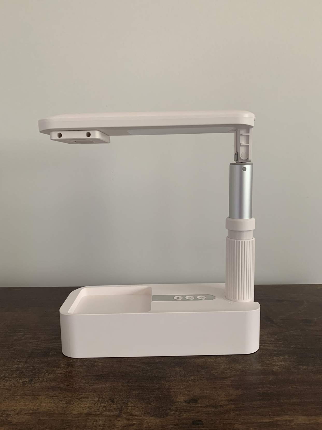 Adjustable LED Phone Stand for Recording, 360° Rotation image indicator(2)