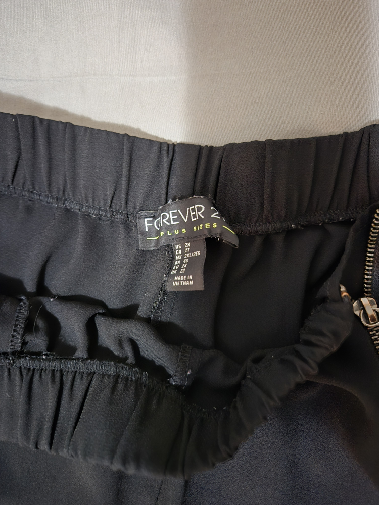 Forever 21 Plus Size Black Pants - photo 2