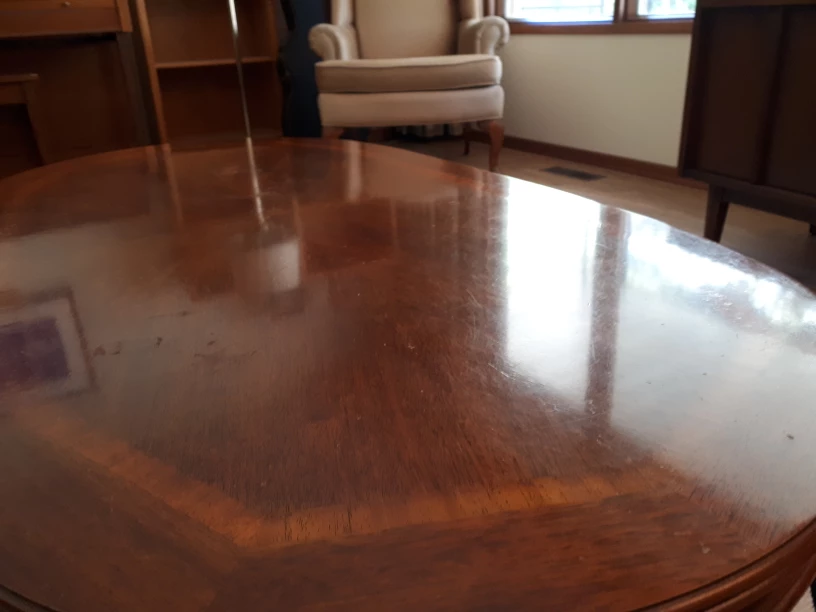 Oval Art Deco Coffee Table - photo 2