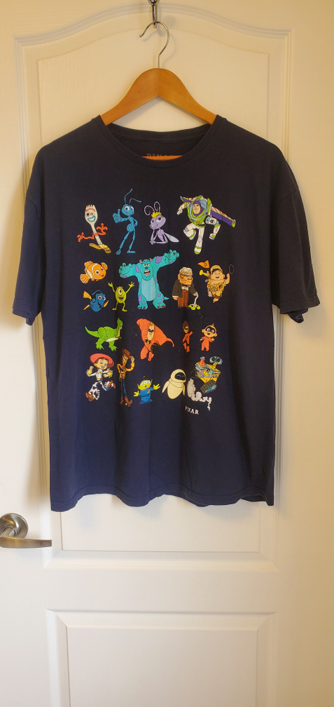 Disney Pixar Cast Movies Squad Women Vintage T-Shirt
