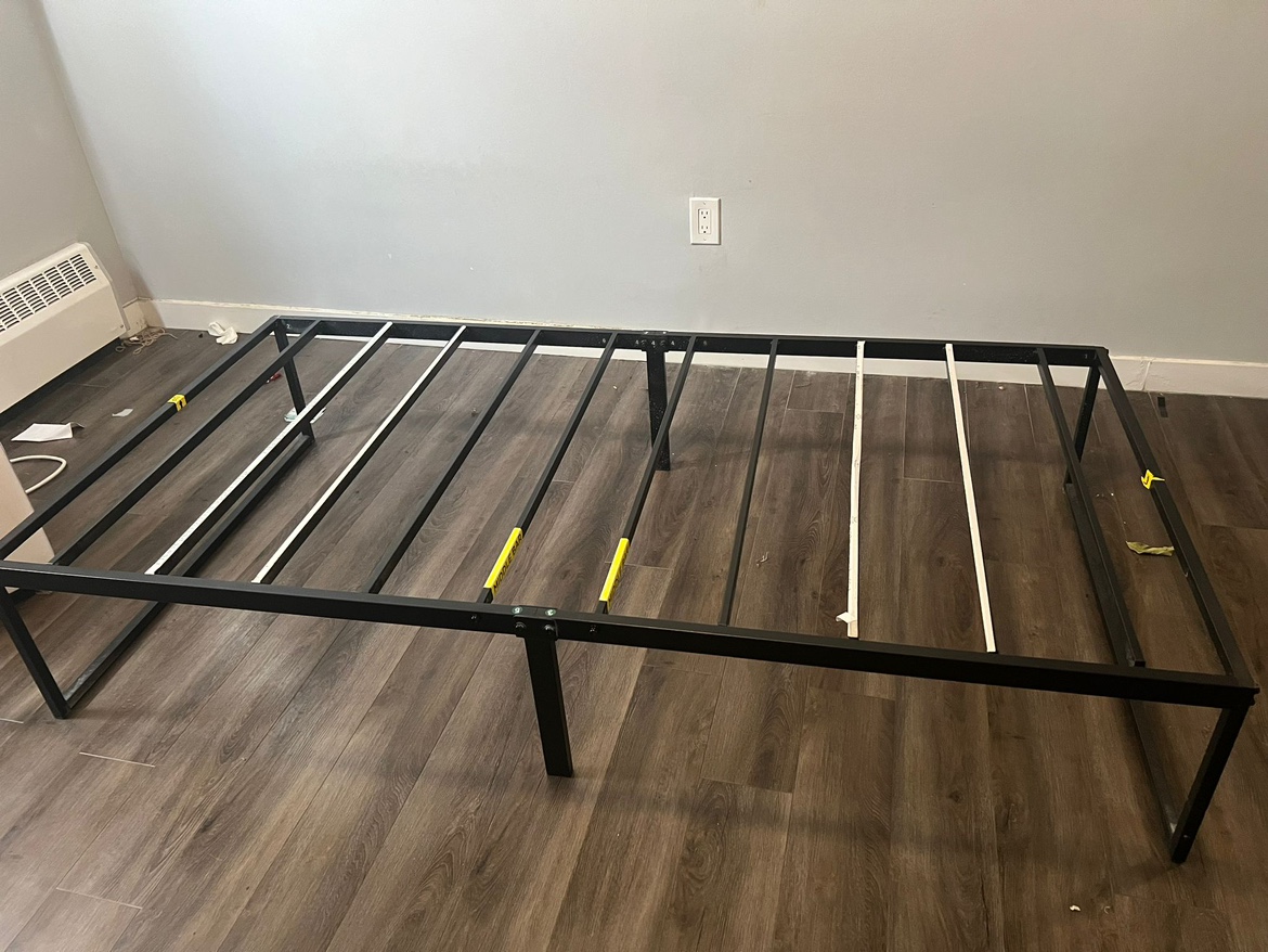 Twin Bed Frame and Mattress - photo 3