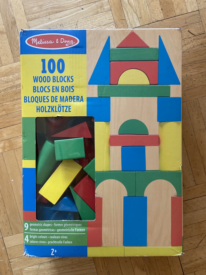 Melissa & Doug Wooden Blocks