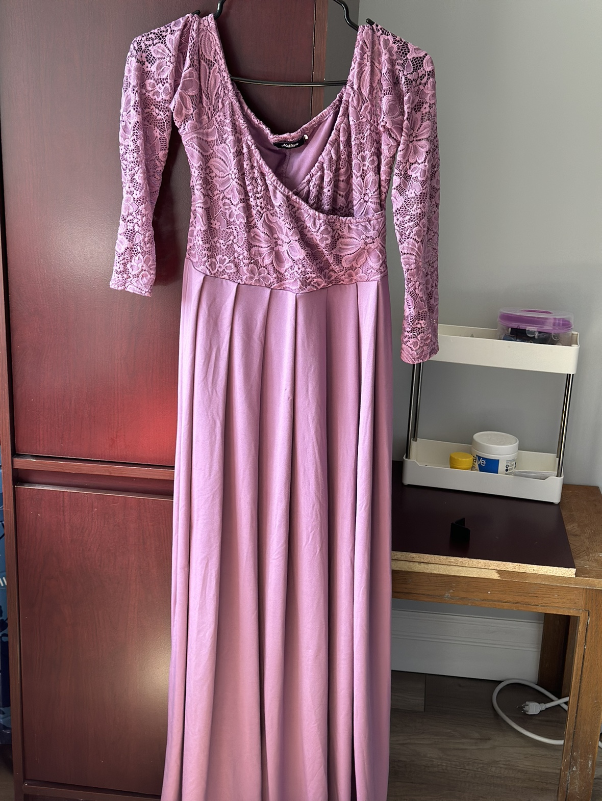 Purple Lace Dress