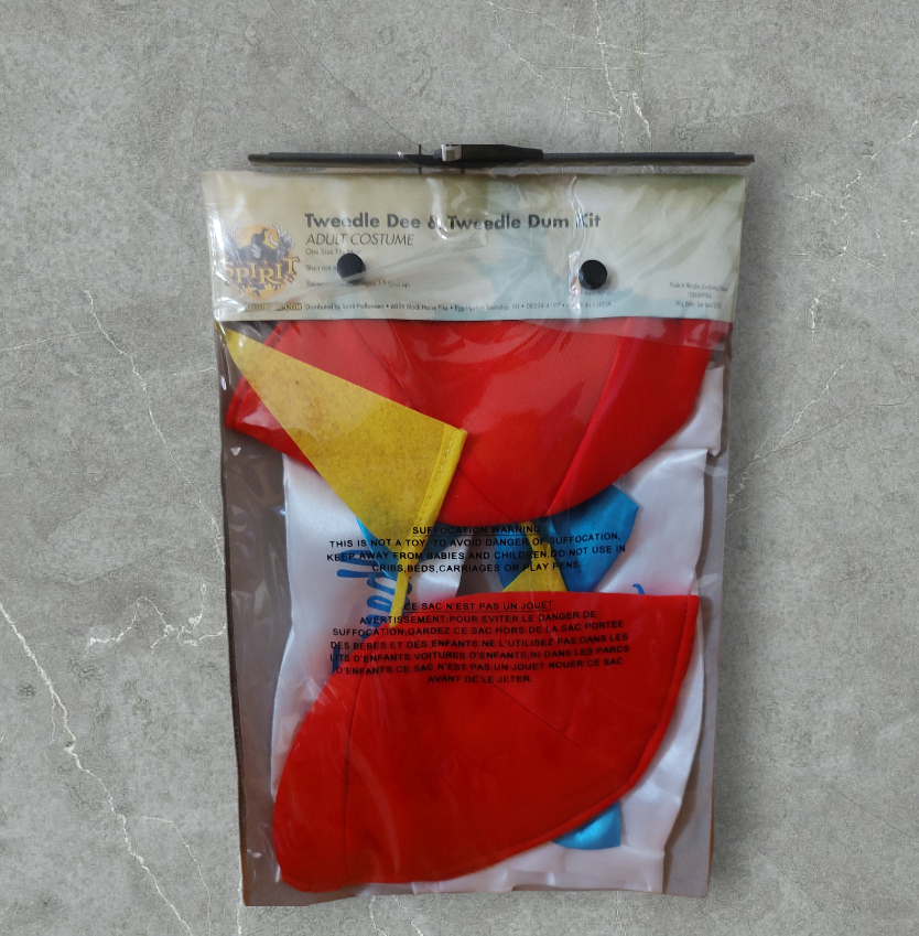 Halloween Costume - Tweedle Dee & Tweedle Dum Costume Kit image indicator(2)