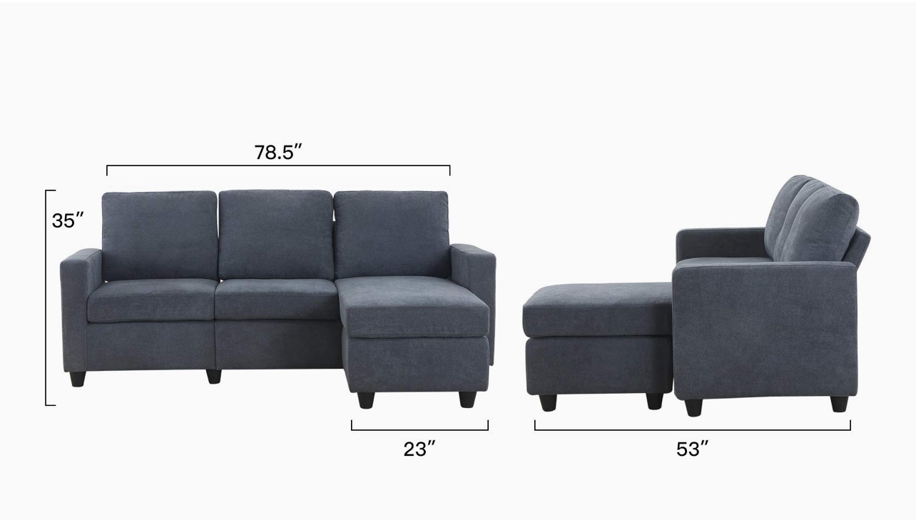 Couch With Table - photo 4