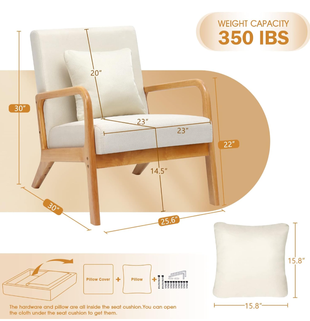 2 Accent Chairs - photo 2