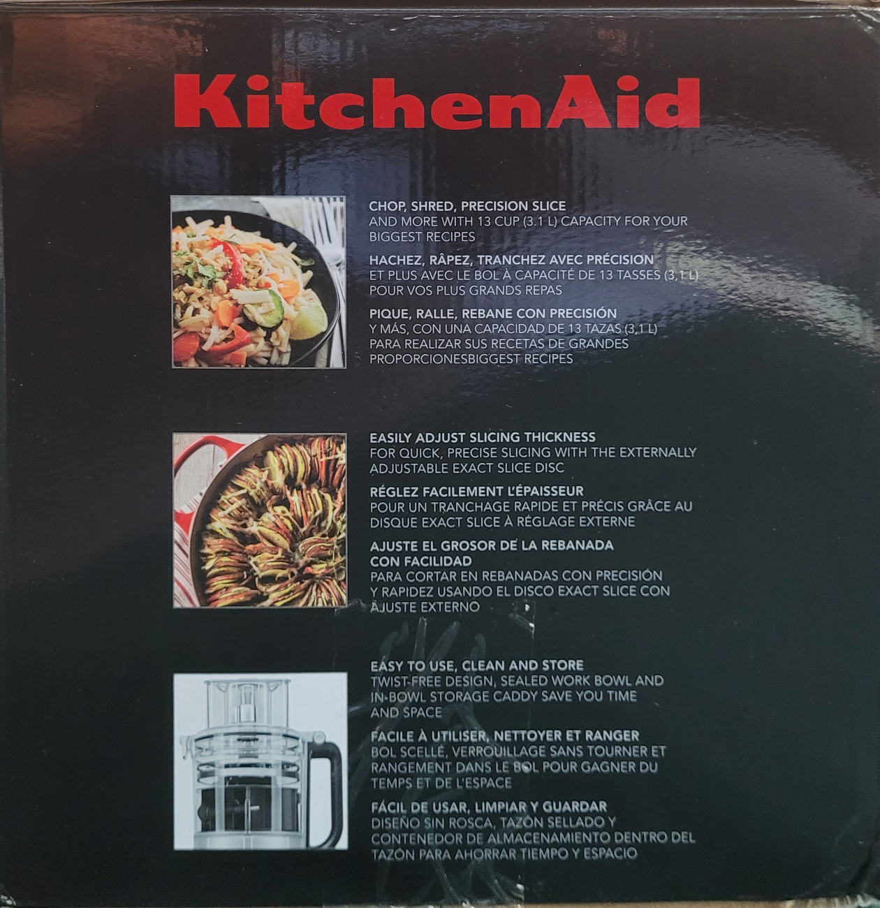 KitchenAid Food Processor, new in box - photo 4