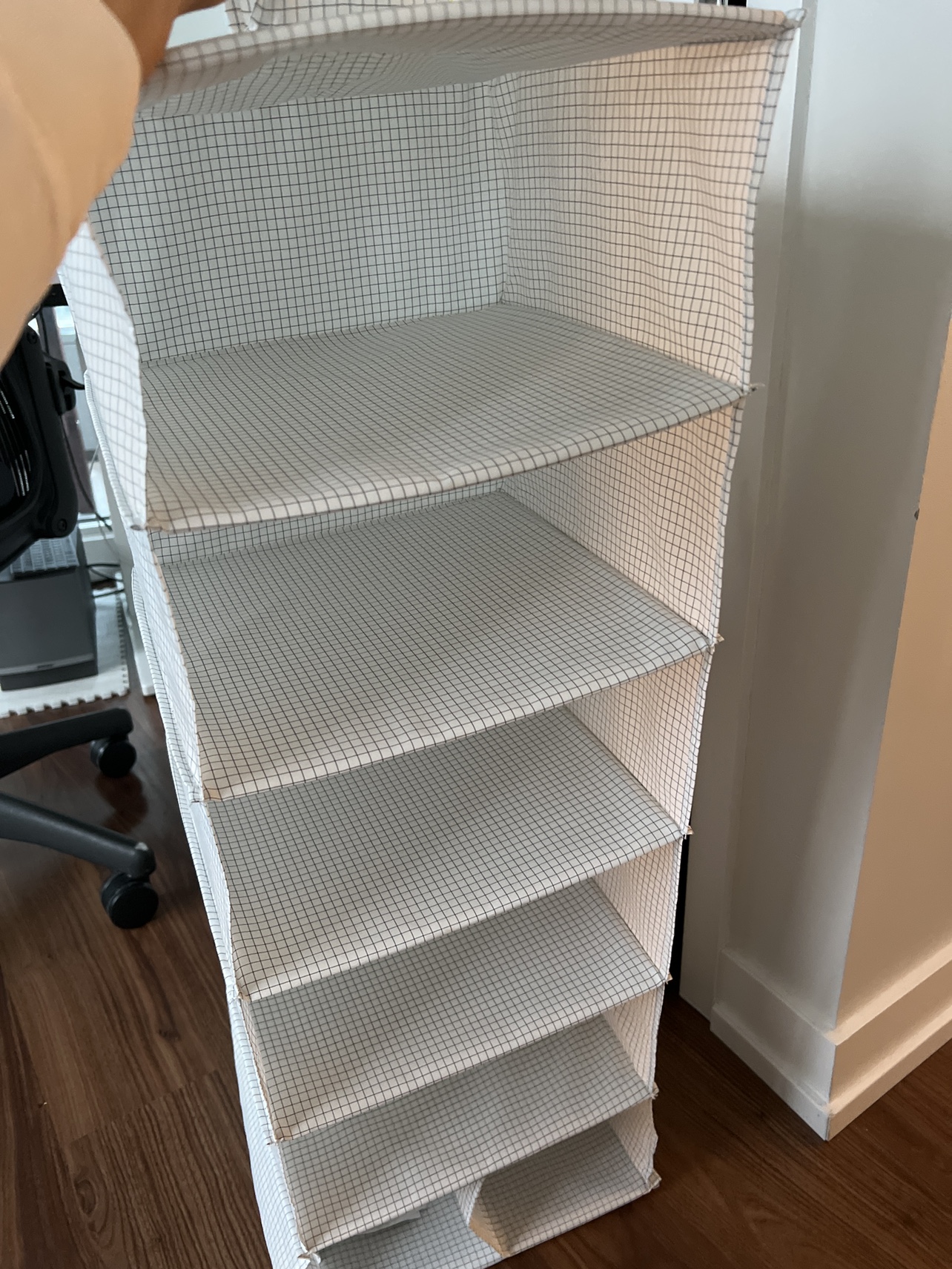 5-Shelf Collapsable Closet Organizer
