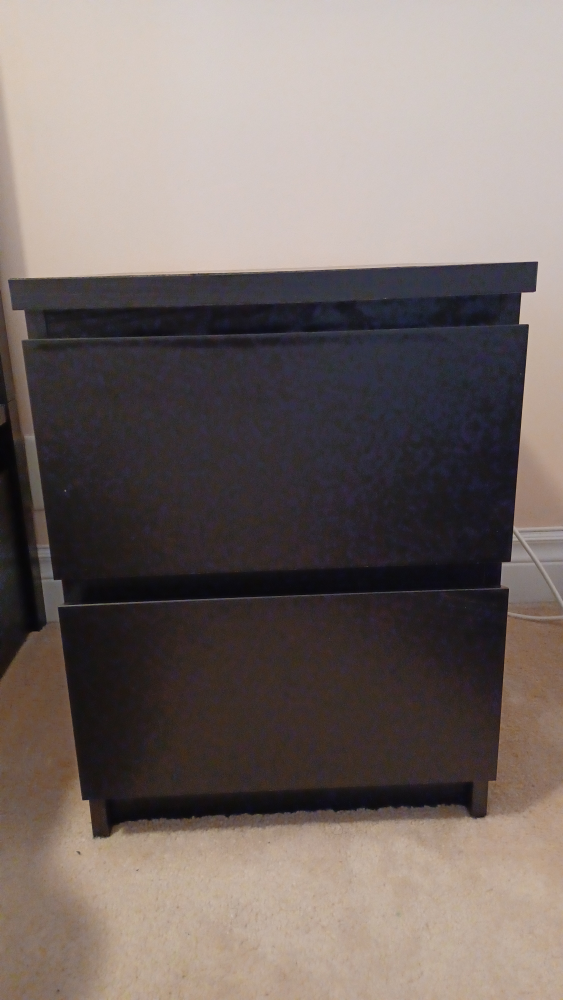 black nightstand - photo 2