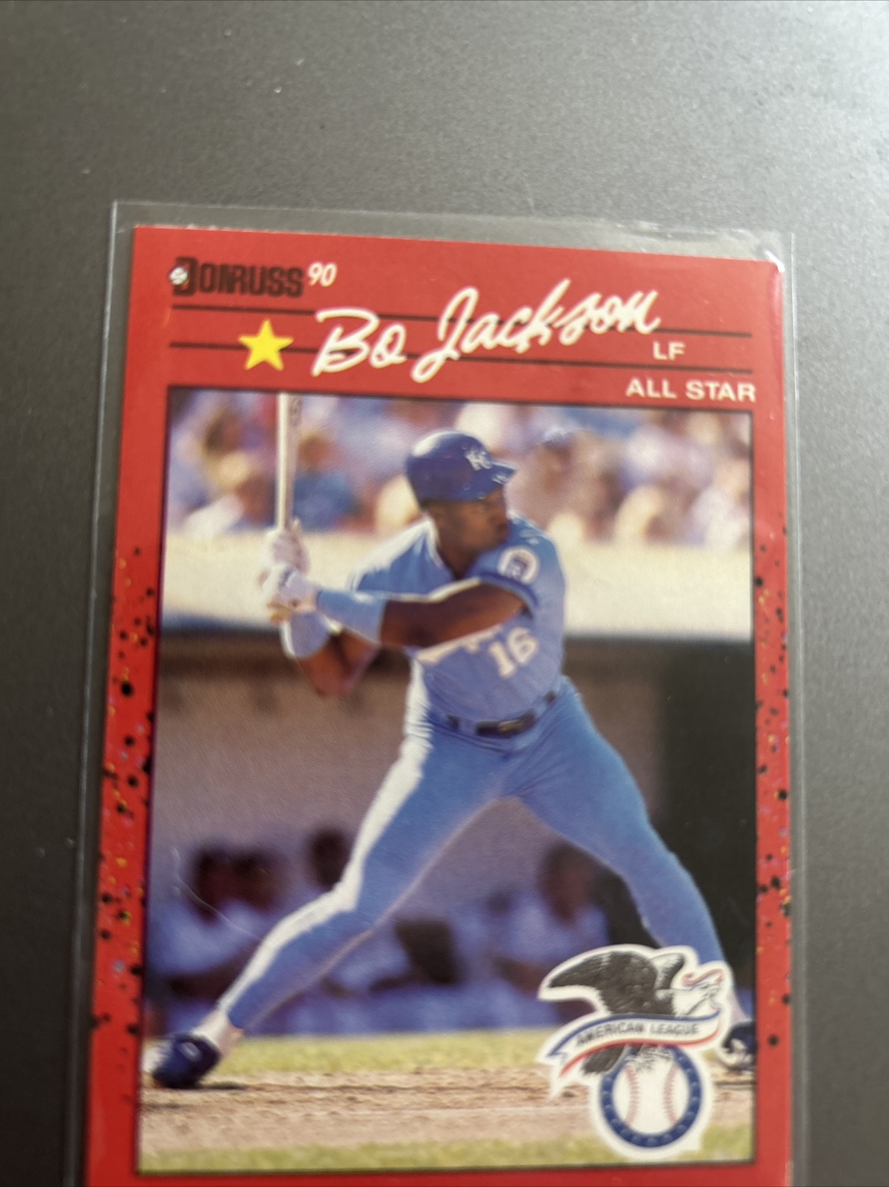 34 Bo Jackson Baseball Trading Cards (including 2 Error Cards) thumbnail