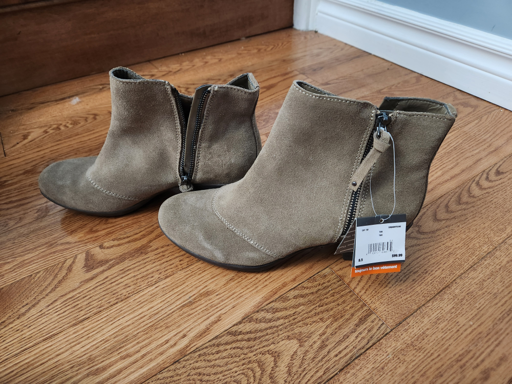 NWT 8.5 woman's ankle boots image indicator(3)