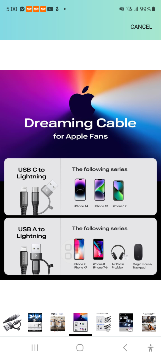 Brand new 2 pack iphone charger fast charging cord 30 W - photo 4