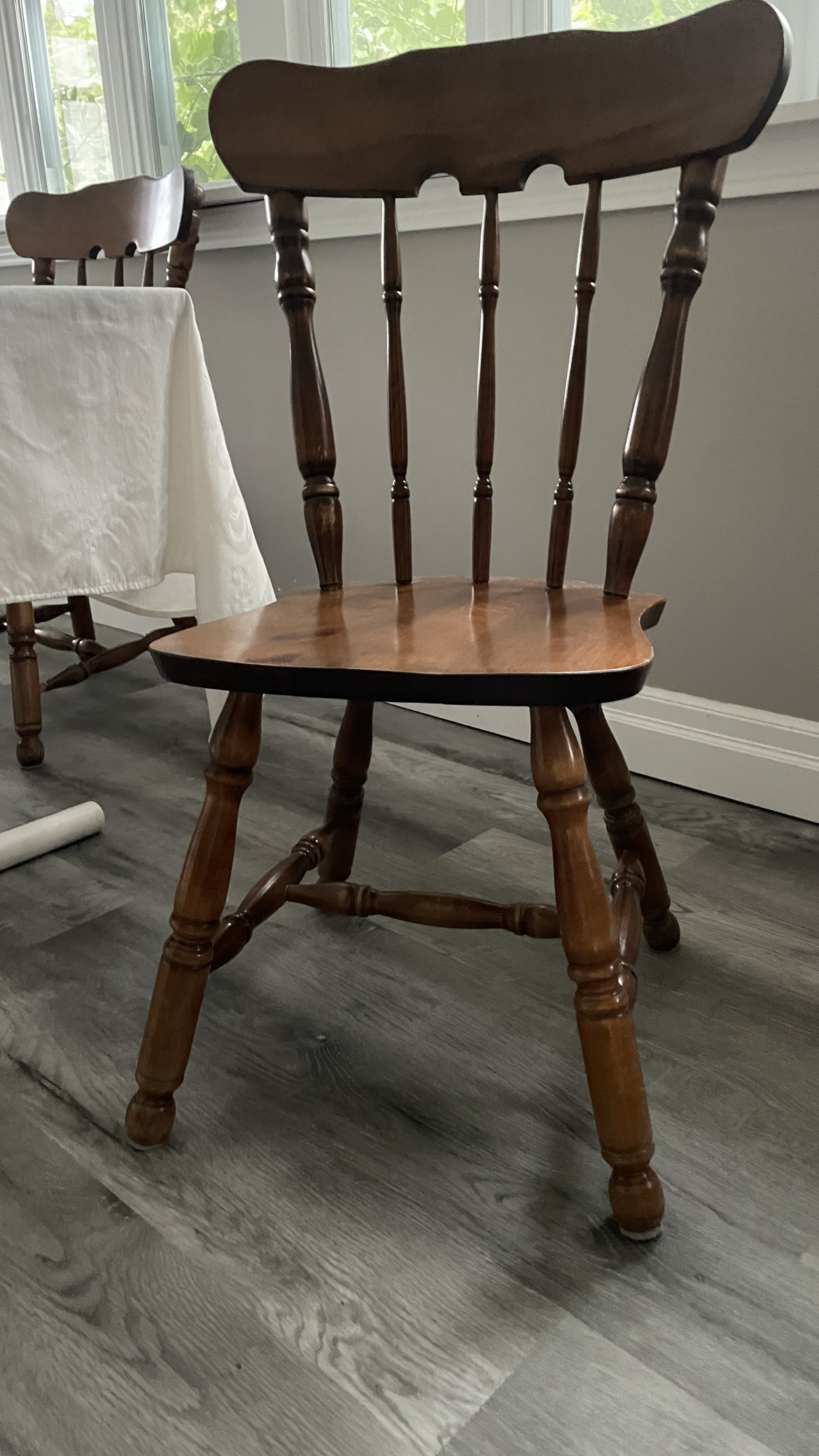 Dining set of 5 (table + 4 chairs) - photo 2