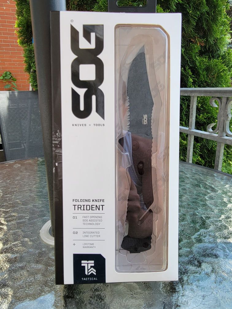 SOG Trident Folding Knife
