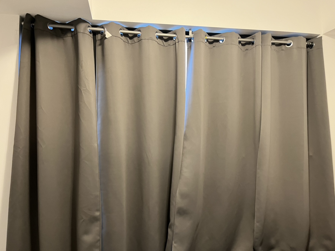 Grey Blackout Curtains - photo 4