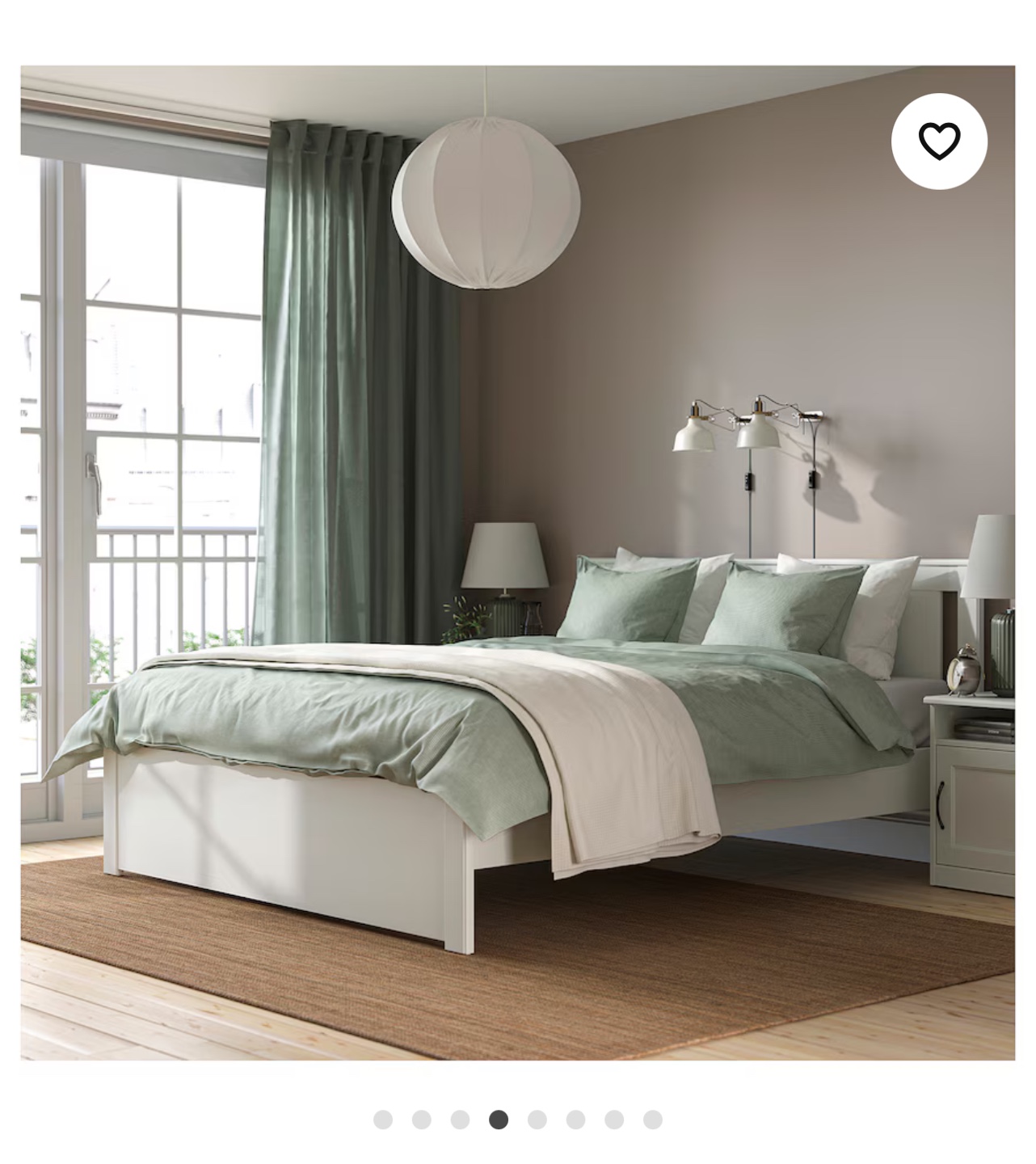 Urgent sell - Queen bed frame like new image indicator(3)
