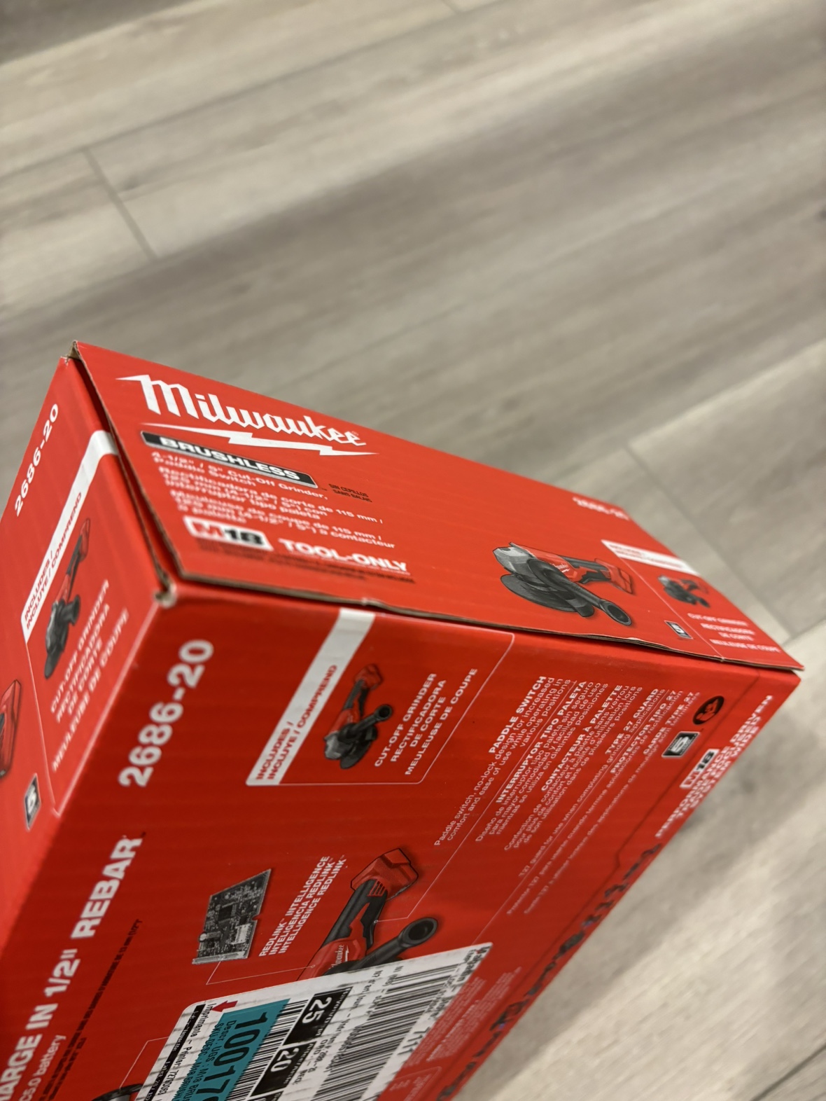 New Milwaukee M18 4-1/2" Cut-Off Grinder 2686-20 - photo 3