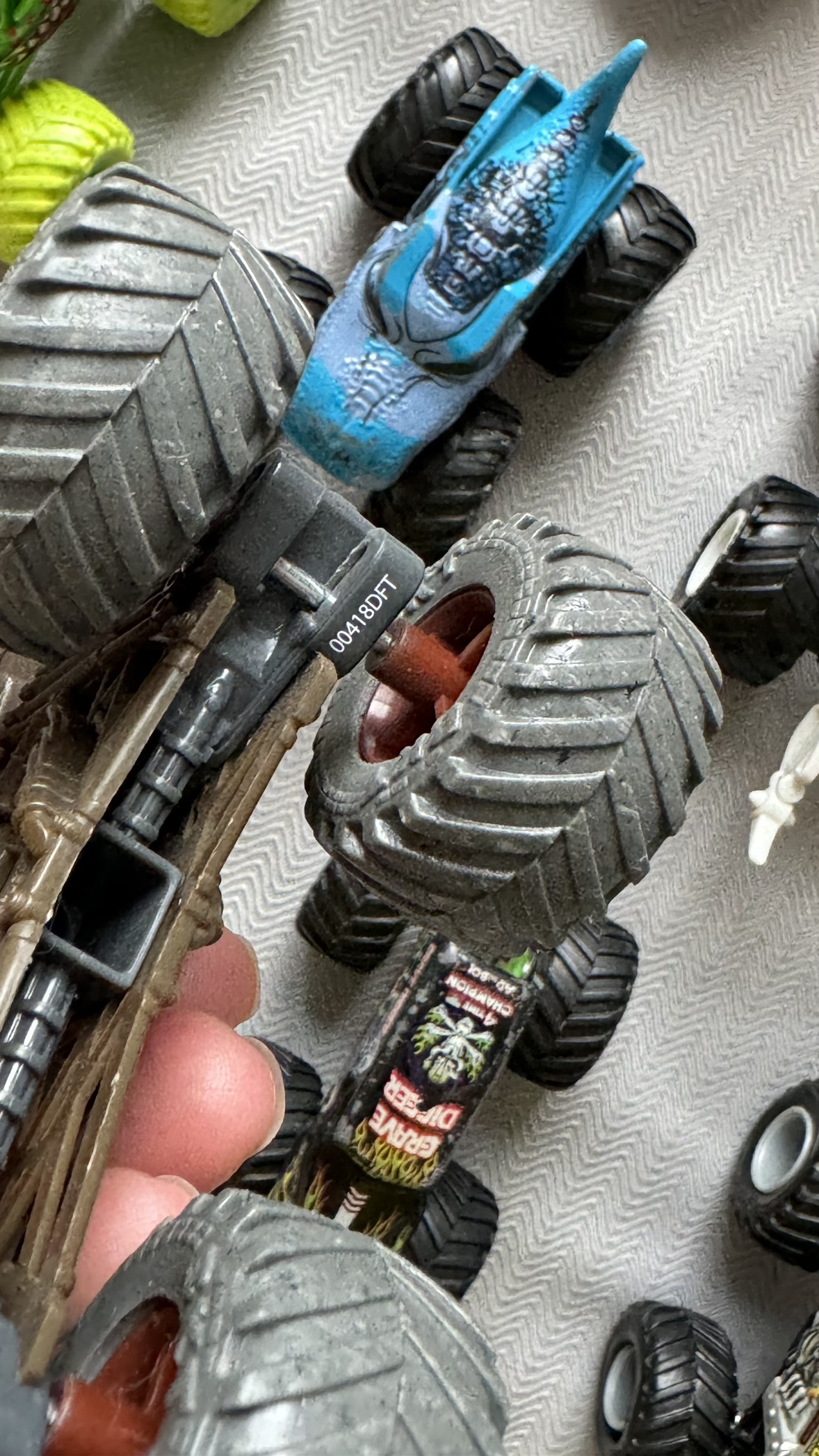 Lot of 12Hot Wheels Monster Jam Trucks image indicator(8)