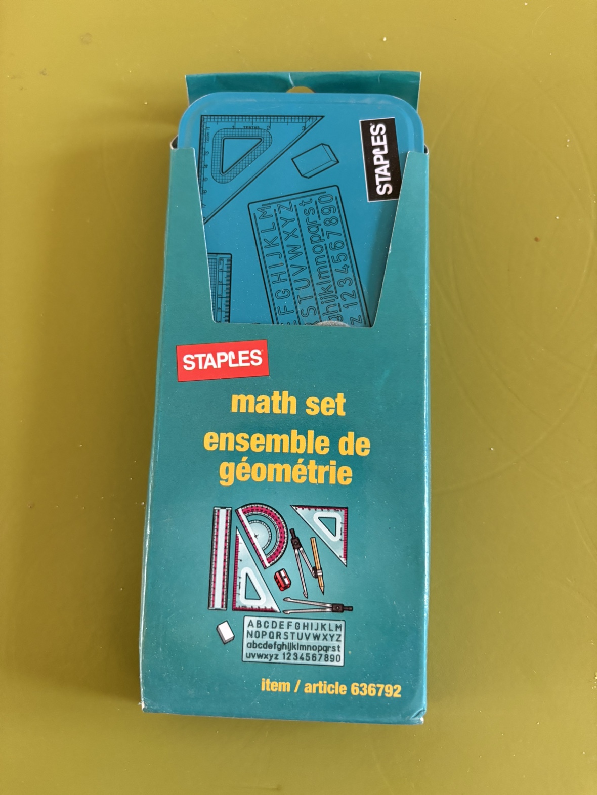 Geometry set back to school