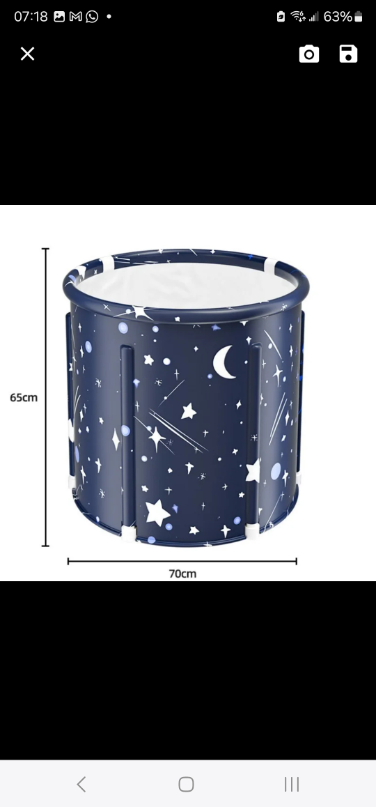 Foldable Bathtub