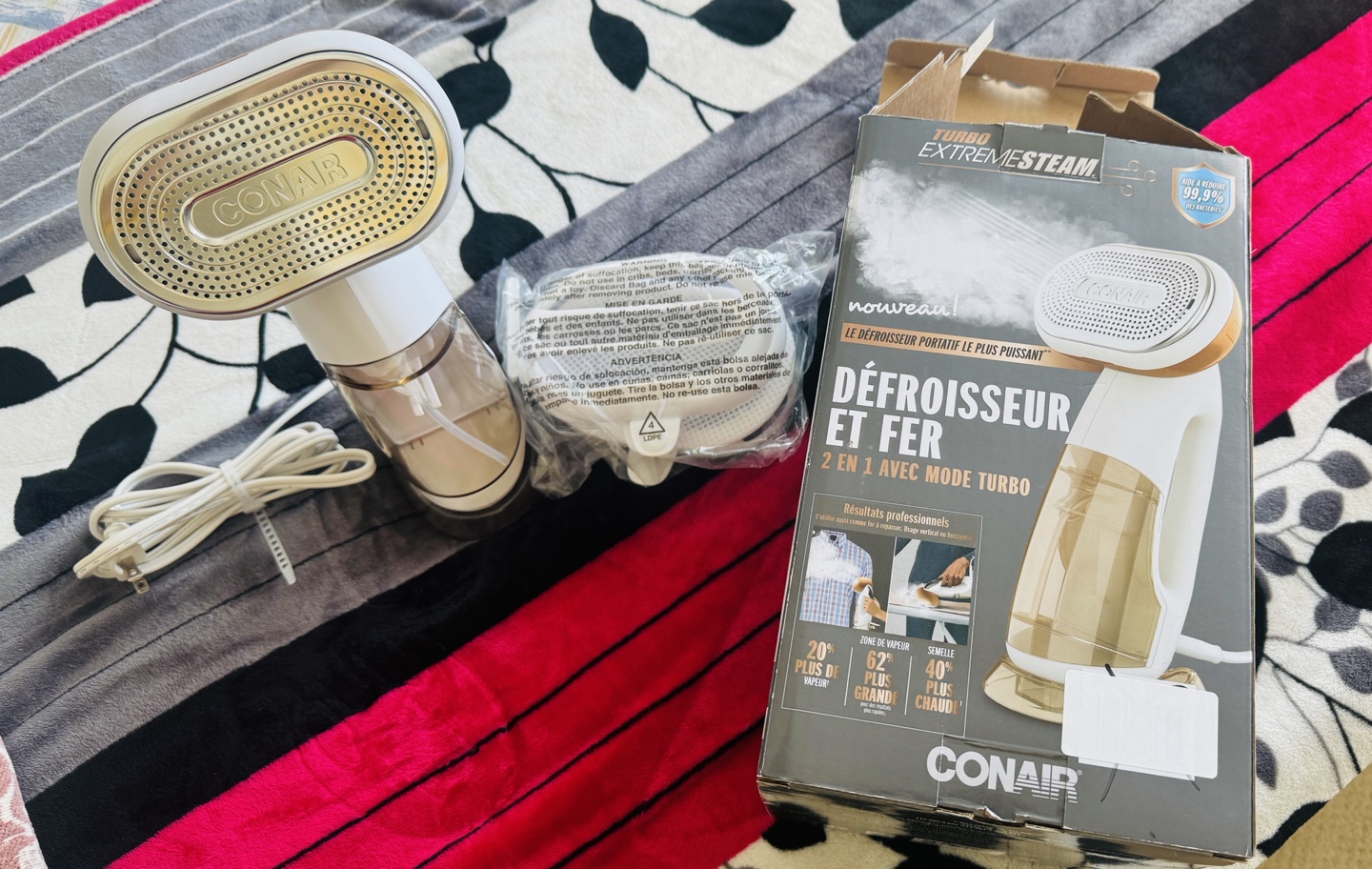 BNIB Conair Turbo Extreme Steam Iron & Steamer available till 22 thumbnail
