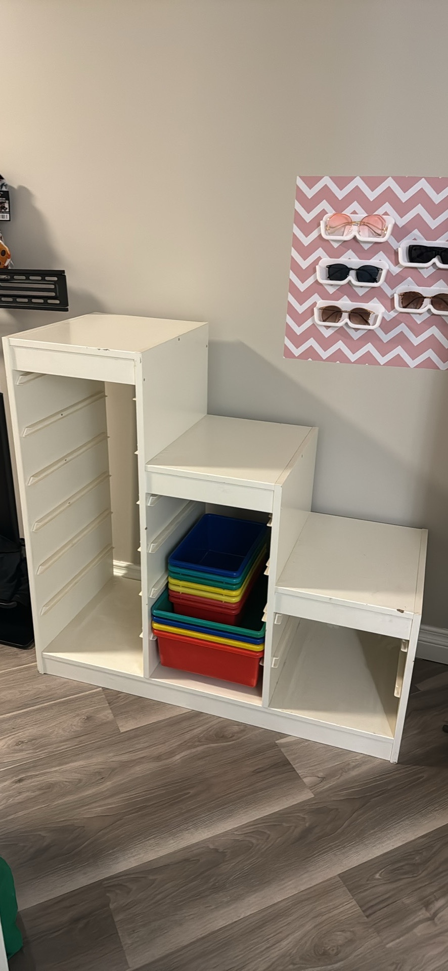 White Trofast Ikea Shelf Unit thumbnail