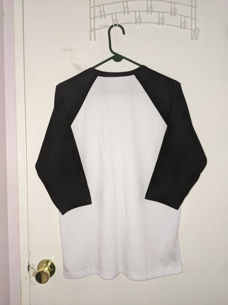 Hell Fire Club Stranger Things Large 3/4 Sleeve Shirt Tee image indicator(2)