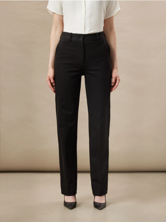 The Jane Straight Flex Pant in Black image indicator(2)