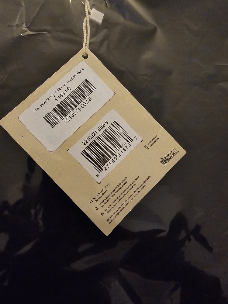 The Jane Straight Flex Pant in Black image indicator(7)