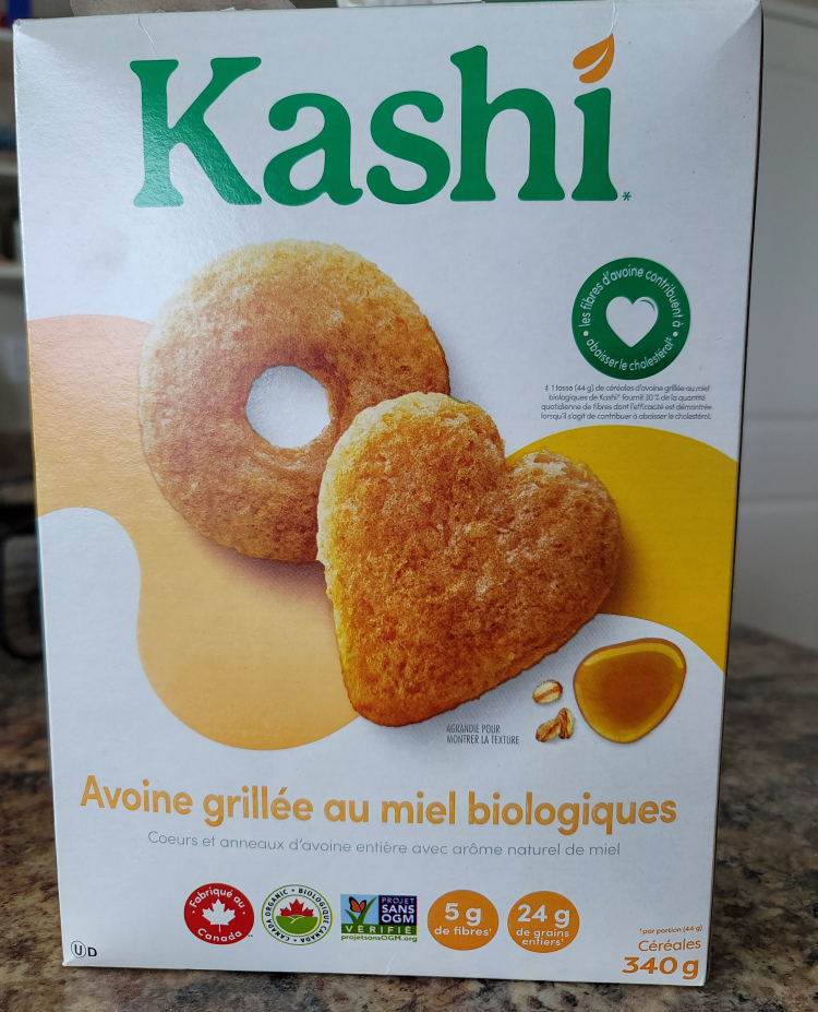 Kashi Organic Honey Toasted Oat Cereal image indicator(2)