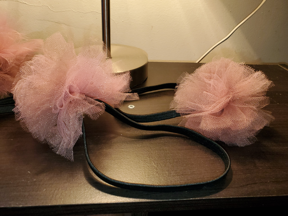 Pink Tulle Tutu and Headband Set image indicator(7)
