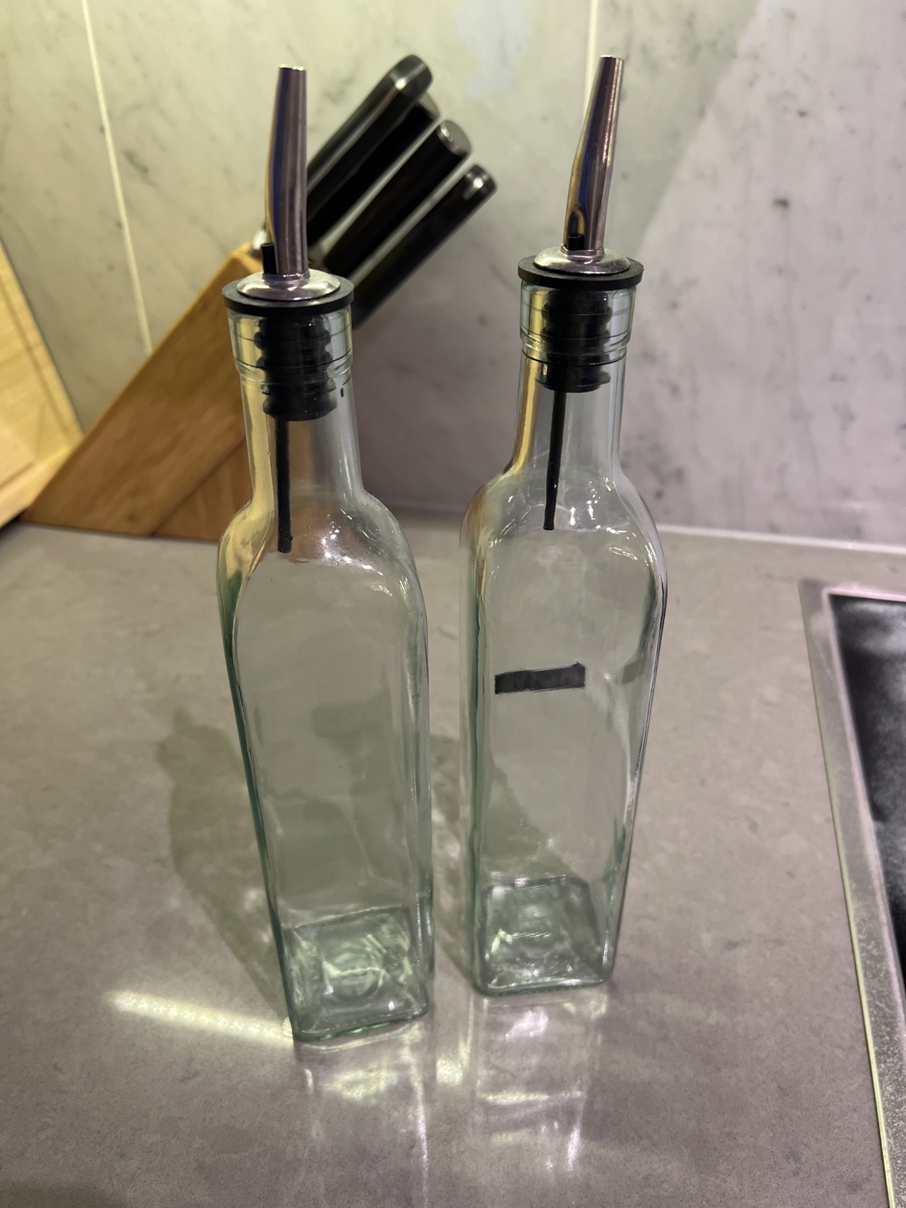 Olive Oil & Vinegar Bottles